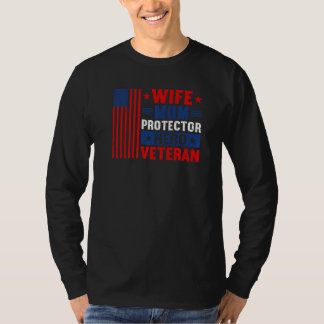 Maka Mamma Protector Hero Veteran Proud American V T Shirt