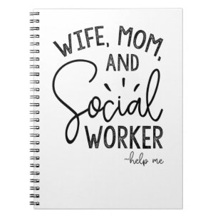 Maka Mamma Social Worker Anteckningsbok