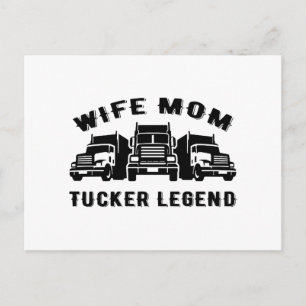 Maka Mamma Trucker, förklaringsofferter Vykort