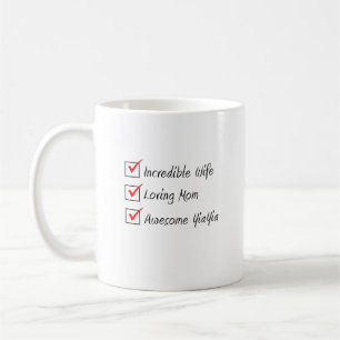 Maka Mamma Yia Yia Grekiska Woman Kaffemugg