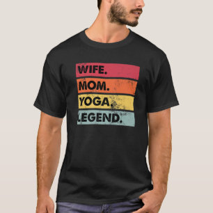 Maka Mamma Yoga Legend Funny Yoga Women Meditation T Shirt