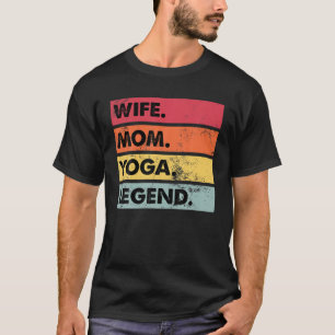 Maka Mamma Yoga Legend Funny Yoga Women Meditation T Shirt