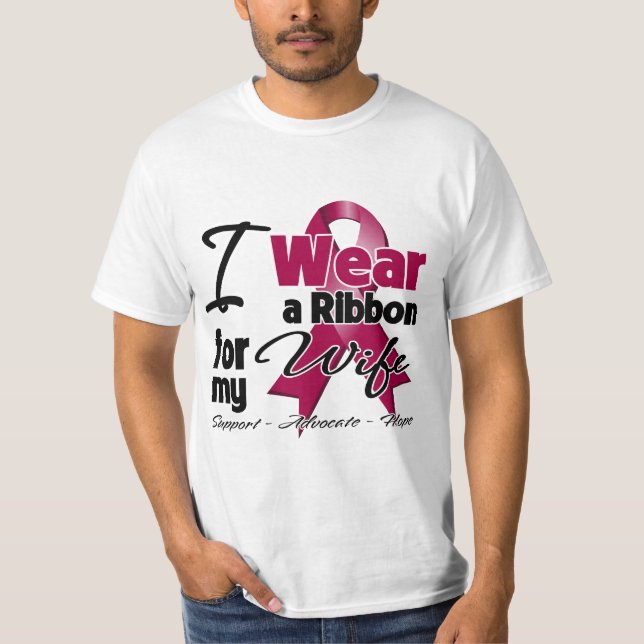 Maka - Många Myeloma Ribbon T Shirt (Framsida)