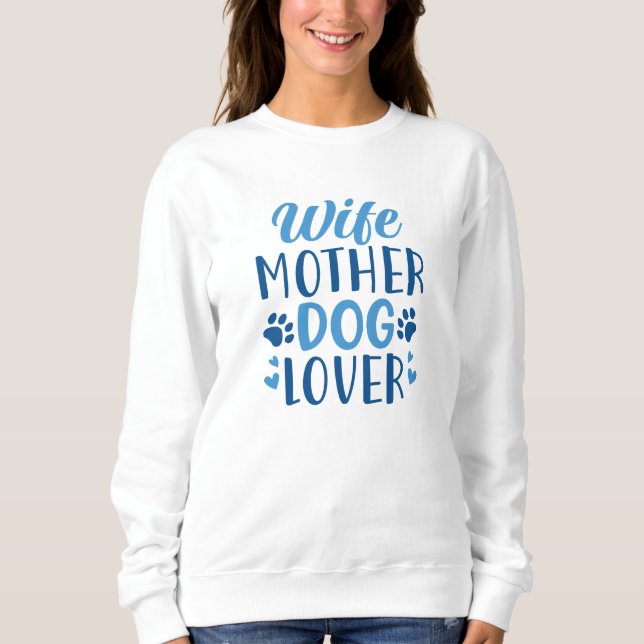 Maka Mor Hund älskare T Shirt (Framsida)