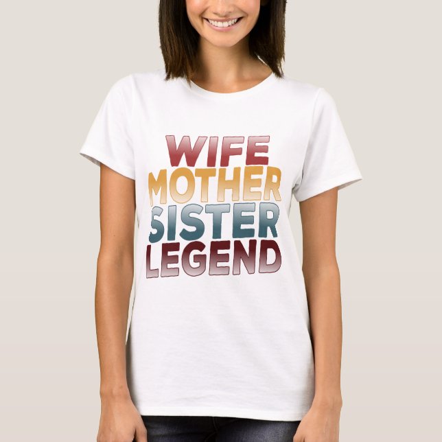 Maka Mor Sister Legend T Shirt (Framsida)
