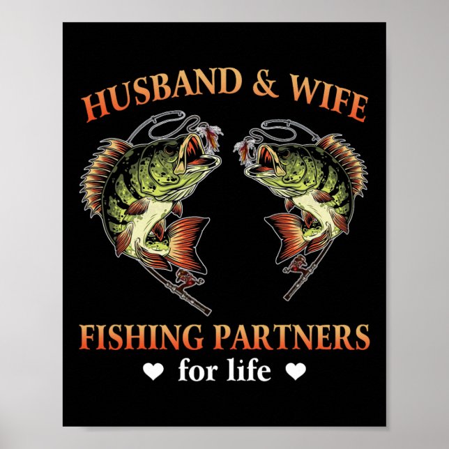 Maka och maka till fiskepartner för Life-foni Poster (Framsidan)