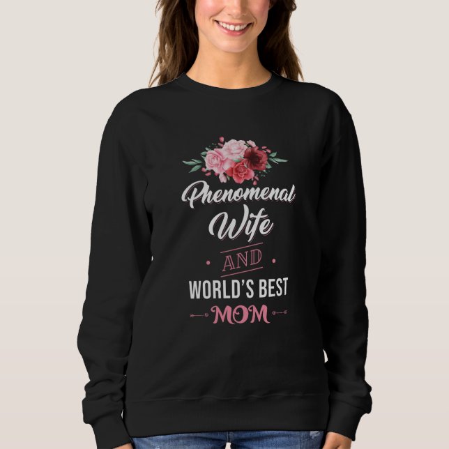 Maka och Mor bästa Mamma T Shirt (Framsida)