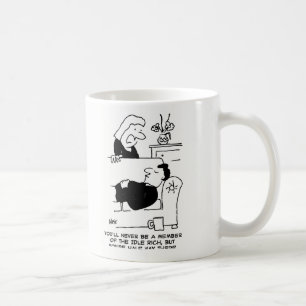 Maka säger att han aldrig kommer att bli medlem i kaffemugg