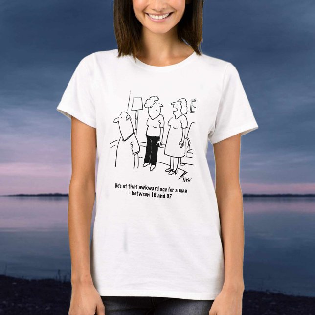 Maka säger att make är vid den besvärliga åldern t shirt (Skapare uppladdad)