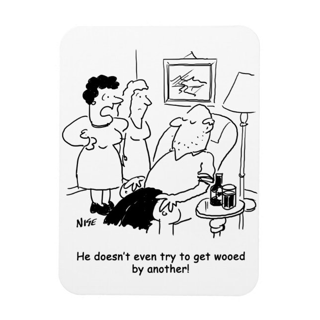 Maka säger att Make inte försöker få träet Magnet (Vertikal)