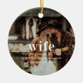 Maka | Sentimental Photo Keepsakjulen Julgransprydnad Keramik