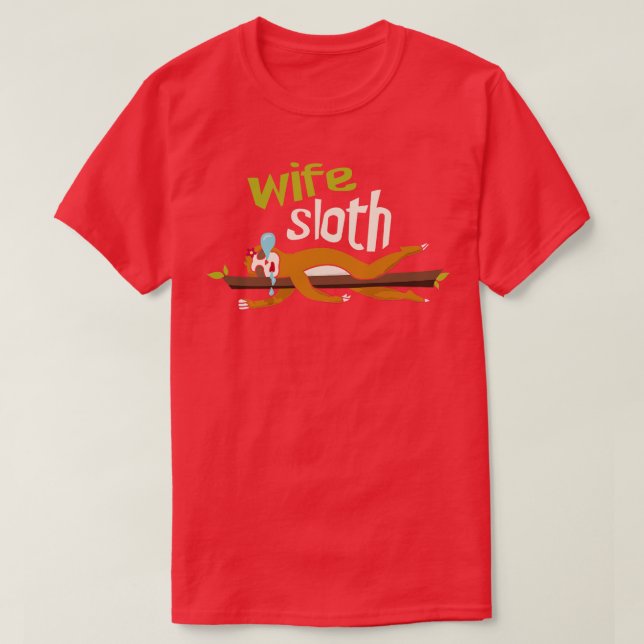 Maka Sloth T Shirt (Design framsida)