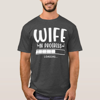 Maka som läser in Förlovning Framtida frun T Shirt