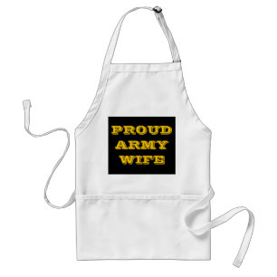 Maka till Apron Proud Army Förkläde