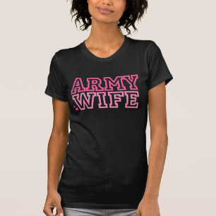 Maka till armén (rosa) t-shirt