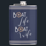 Maka till Boat Life Nautical Bachelorette Party Fickplunta<br><div class="desc">De här marina blå kolvarna är klassliga och söta. Perfektens gåva till en båtfru till hennes bachelorette eller bröllop!</div>