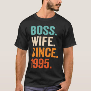 Maka till chef sedan 1995, 28:e bröllop-årsdagen t shirt