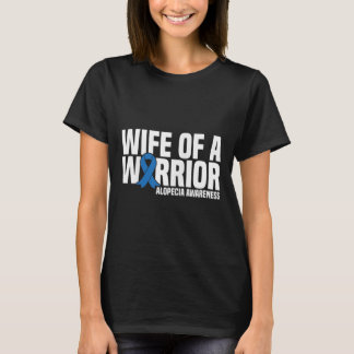 Maka till en krigare, Blue Ribbon Alopecia Awarene T Shirt
