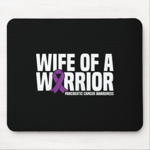 Maka till en krigare Lila Ribbon Pancreatic Cancer Musmatta