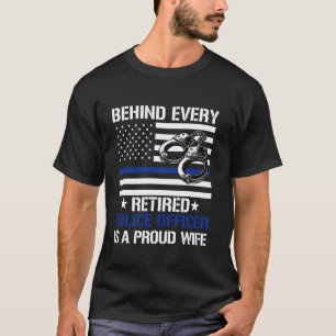 Maka till en pensionerad polisman Proud Retiring C T Shirt