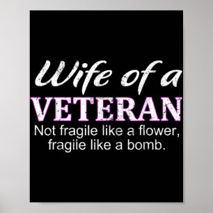 Maka till en veteran som inte är fräckt som en blo poster