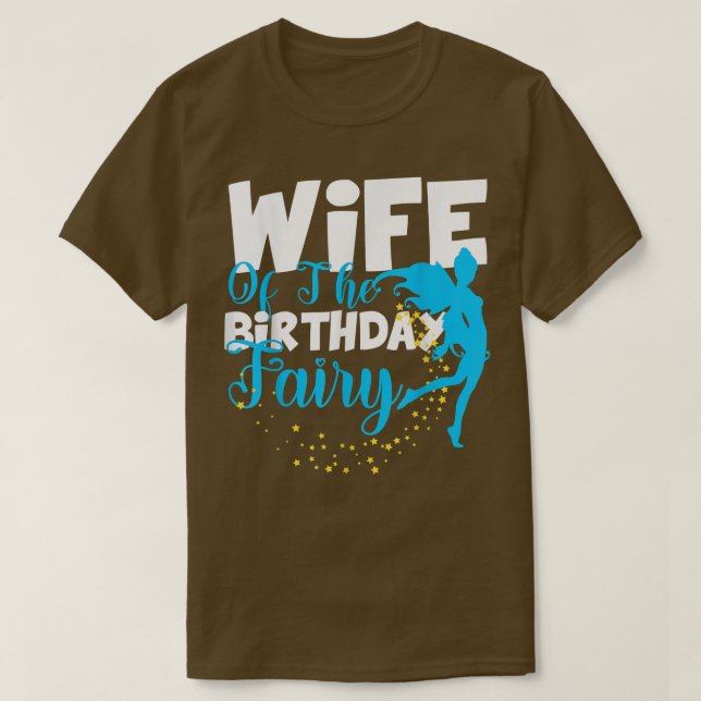 Maka till Fairy Fantasy Birthday Squad T Shirt (Design framsida)