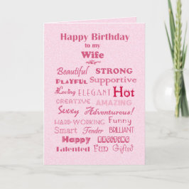 Maka till Grattis på födelsedagen Ord till Pmarie Kort