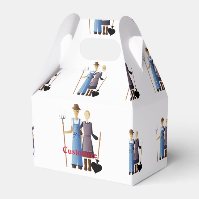 Maka till jordbrukaren Spades Thunder_Cove Presentaskar (Framsidan Sidan)