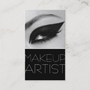 Maka till konstmetologi Salon Beauty Visitkort