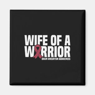 Maka till kristen Brain Aneurysm Awareness Magnet