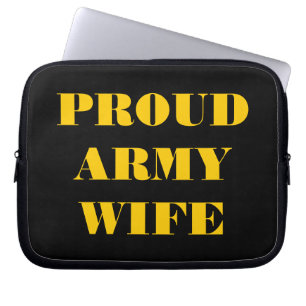 Maka till laptop sleeve Proud Army