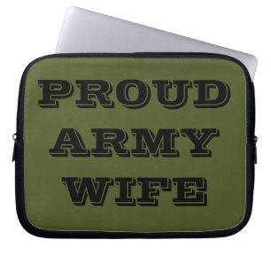 Maka till laptop sleeve Proud Army