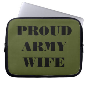 Maka till laptop sleeve Proud Army