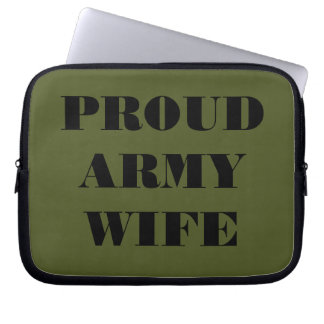 Maka till laptop sleeve Proud Army