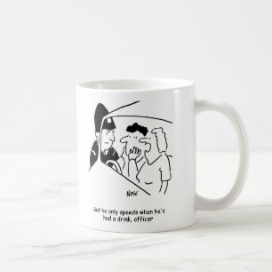 Maka till Make konsuma Drink Driver Kaffemugg
