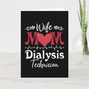 Maka till Mamma Dialystekniker Nurse Tech Nephrolo Kort