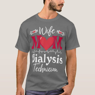 Maka till Mamma Dialystekniker Nurse Tech Nephrolo T Shirt
