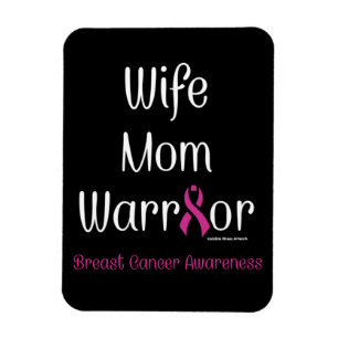 Maka till Mamma Warrior... bröstcancer Magnet