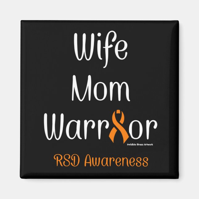 Maka till Mamma Warrior...RSD Magnet (Framsidan)