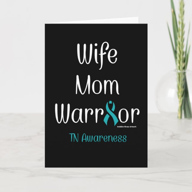 Maka till Mamma Warrior...TN Kort (Framsida)
