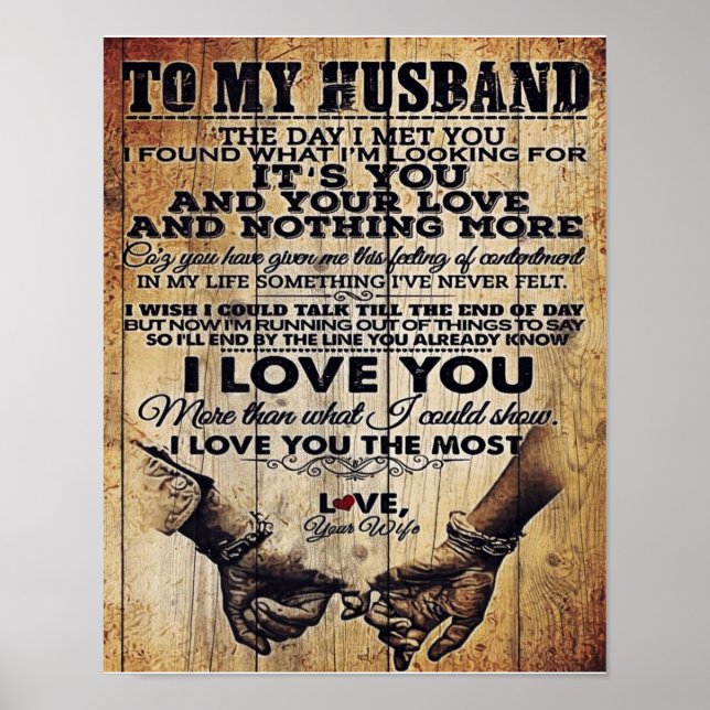 Maka till min Make Brev | Make Loely Gift Poster (Framsidan)