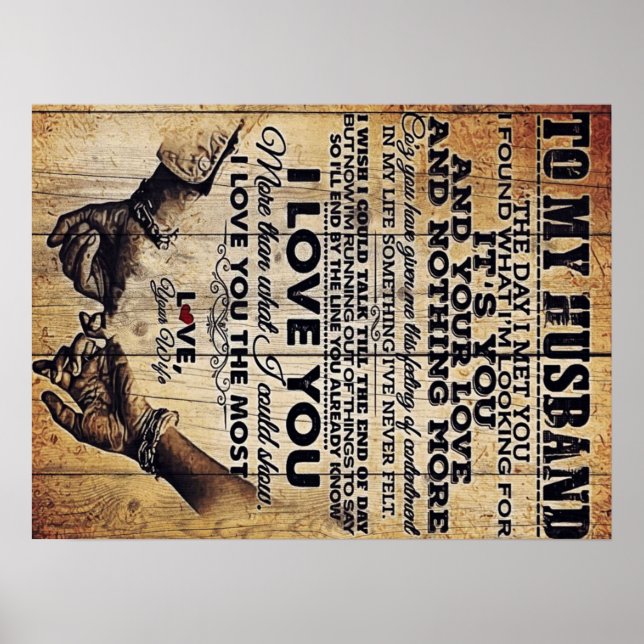 Maka till min Make Brev | Make Loely Gift Poster (Framsidan)