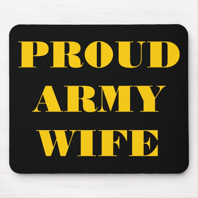 Maka till Mousepad Proud Army Musmatta (Framsidan)
