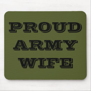 Maka till Mousepad Proud Army Musmatta