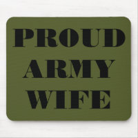 Maka till Mousepad Proud Army