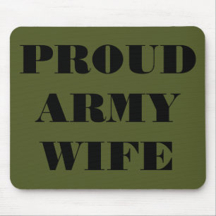 Maka till Mousepad Proud Army Musmatta