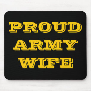 Maka till Mousepad Proud Army Musmatta