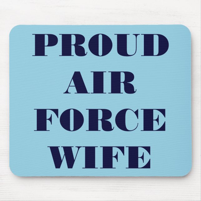 Maka till Mousepad Proud Luft Force Musmatta (Framsidan)