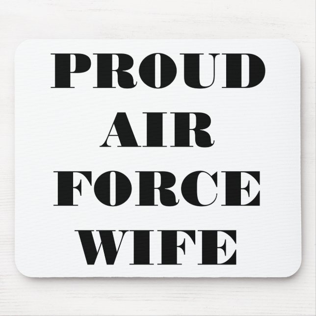 Maka till Mousepad Proud Luft Force Musmatta (Framsidan)