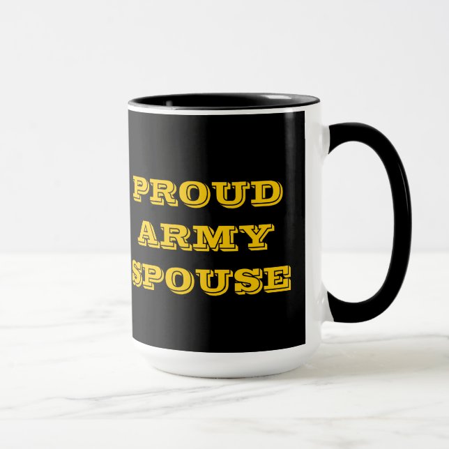 Maka till mugg Proud Army (Höger)